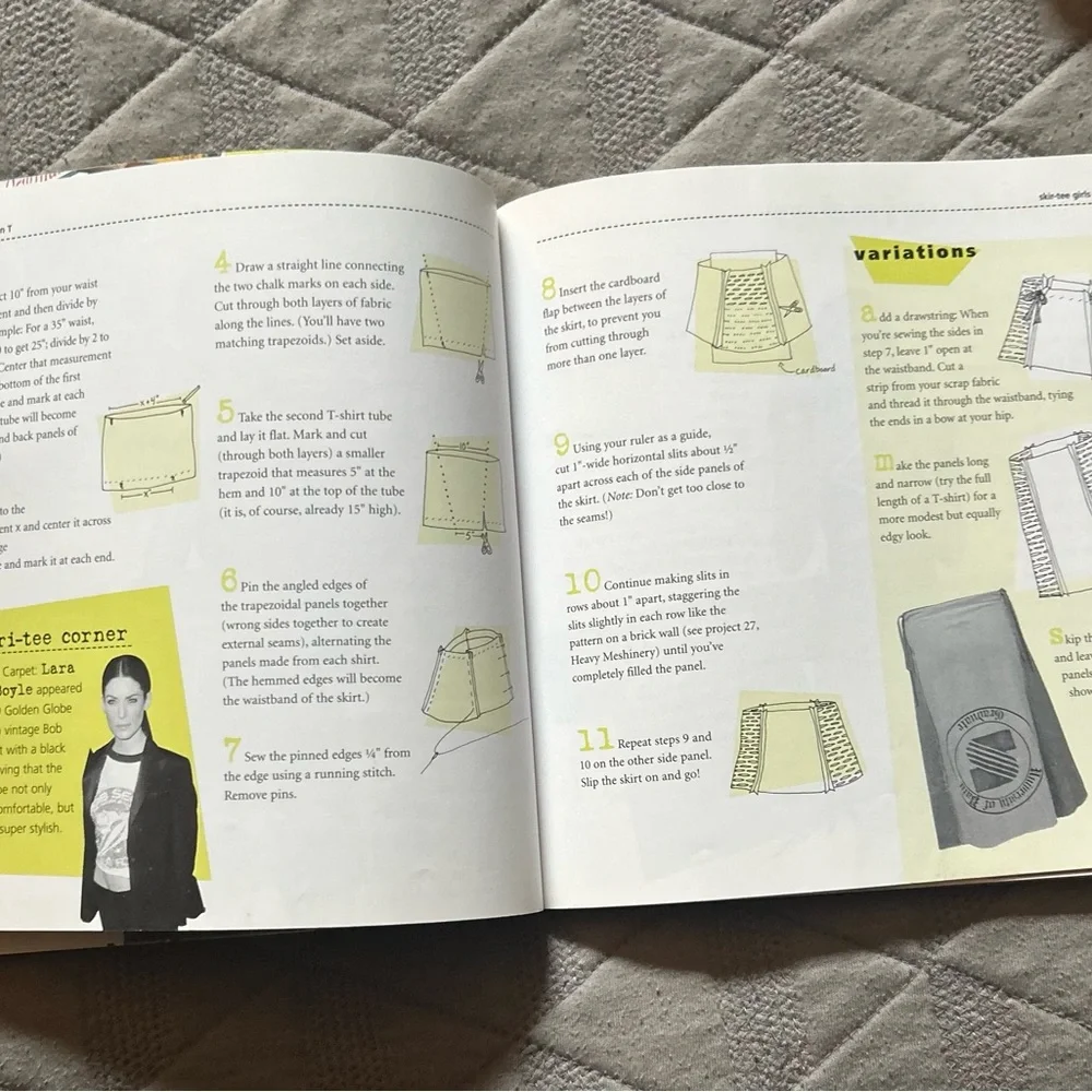 Generation T: 108 Ways to Transform a T-Shirt - DIY Sewing Craft Book